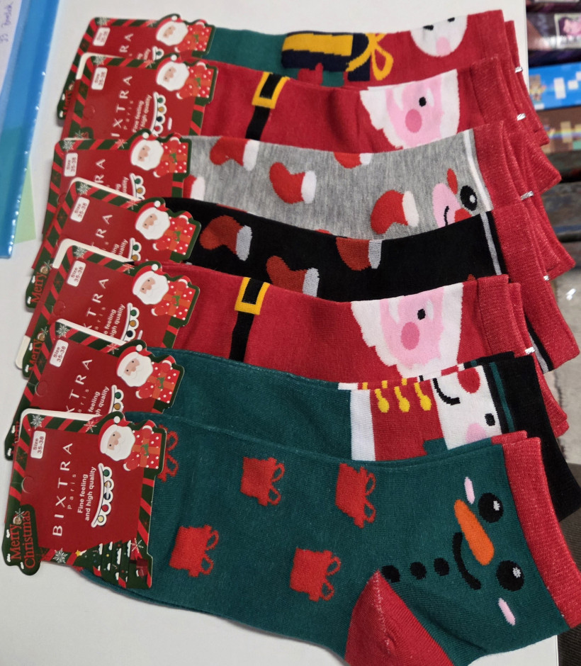 Skarpetki świąteczne damskie Bixtra