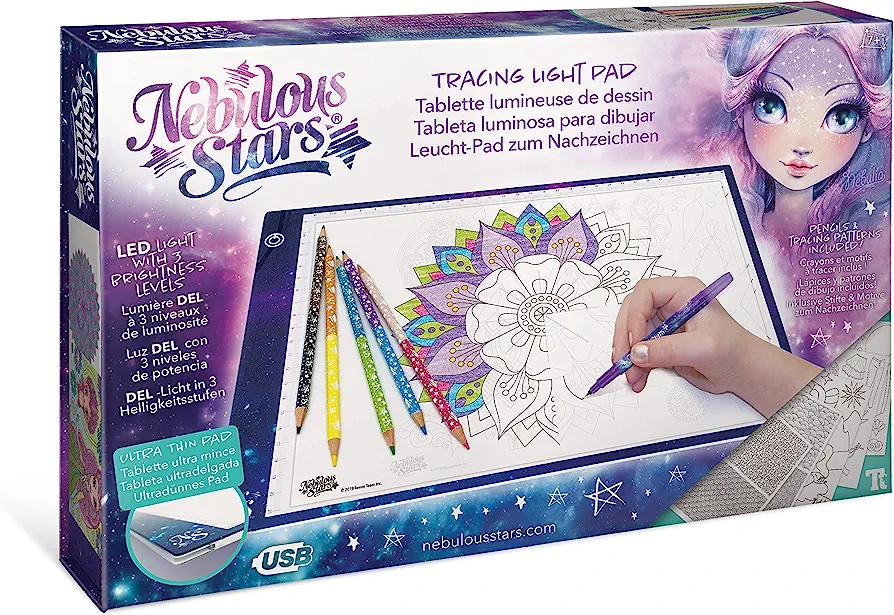 Nebulous Stars Tracing Light Pad Zestaw rysunkowy