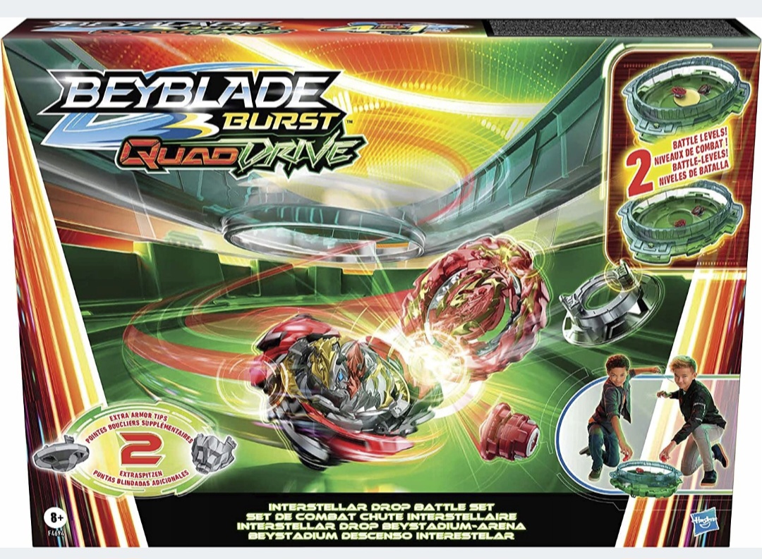 Z115 Hasbro Beyblade Burst QuadDrive Interstellar Drop Zestaw