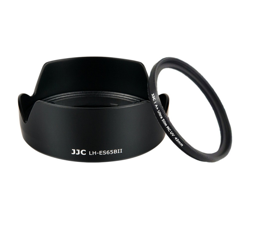 Osłona przeciwsłoneczna JJC LH-ES65BII BLACK zamiennik Canon ES-65B