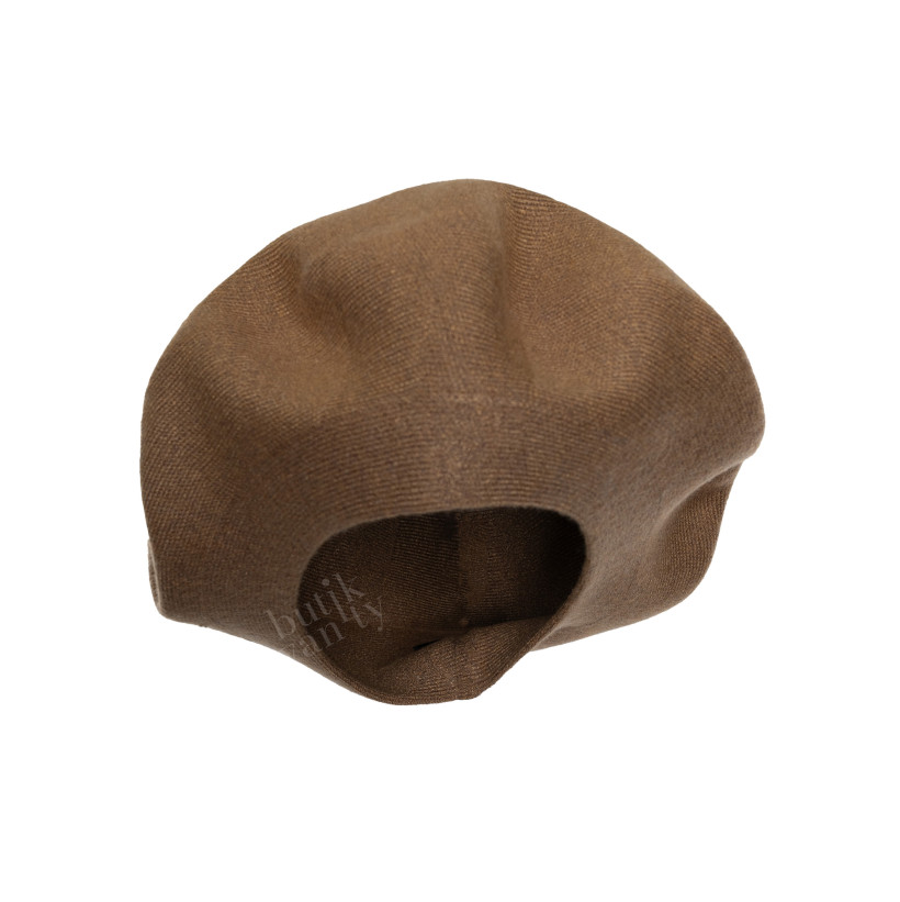 BERET Z KASZMIREM CAMEL JD224-38C