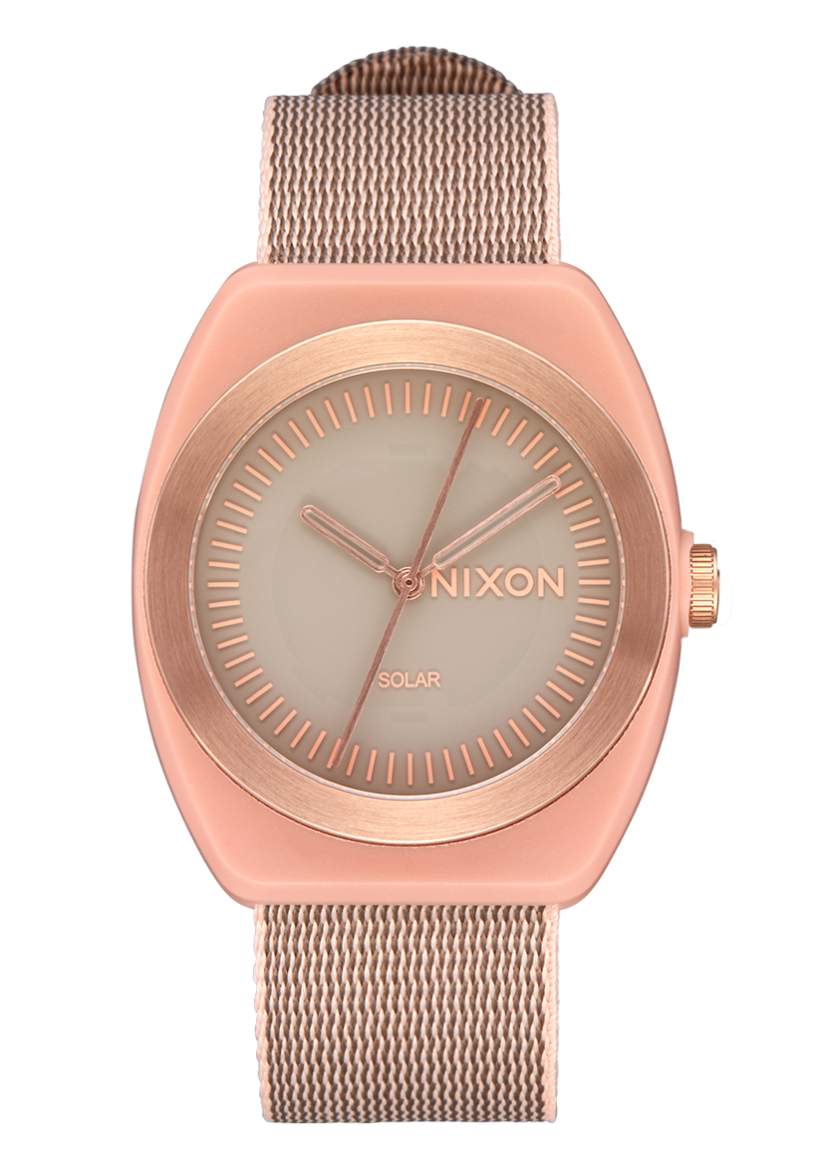 Nixon Light Wave Light Pink Zegarek