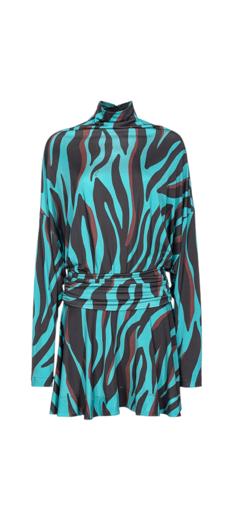 Sukienka Pinko Atom 102193 A1B9 Jersey Stampa Zebra r. M