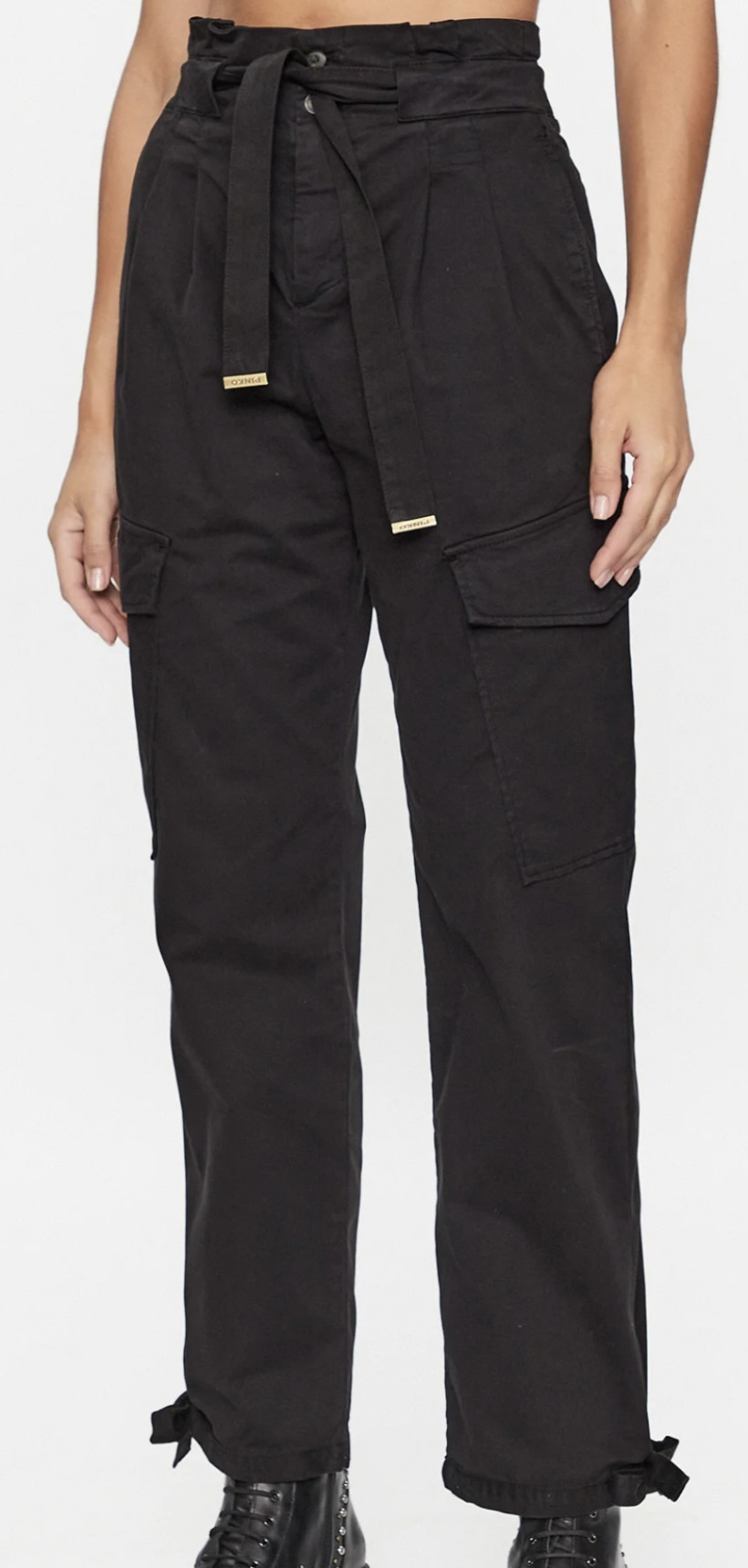 Spodnie Pinko Coperto Trousers 101786 A15L czarne