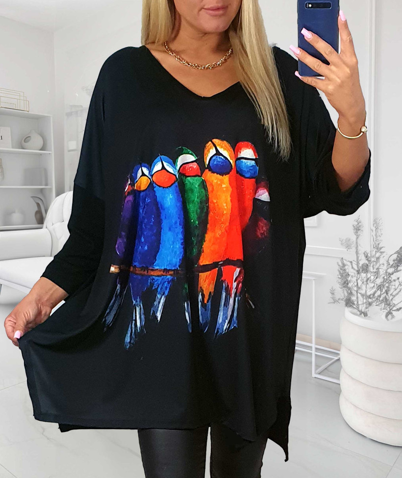 Tunika Plus Size NINA BIRDS