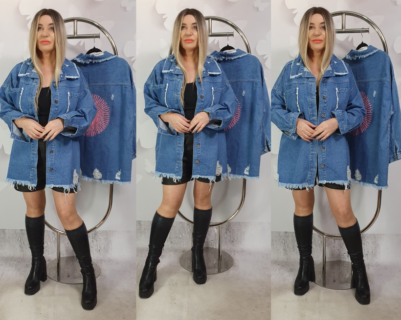 Katana jeansowa IGGE 6106 RB2 %PRZECENA