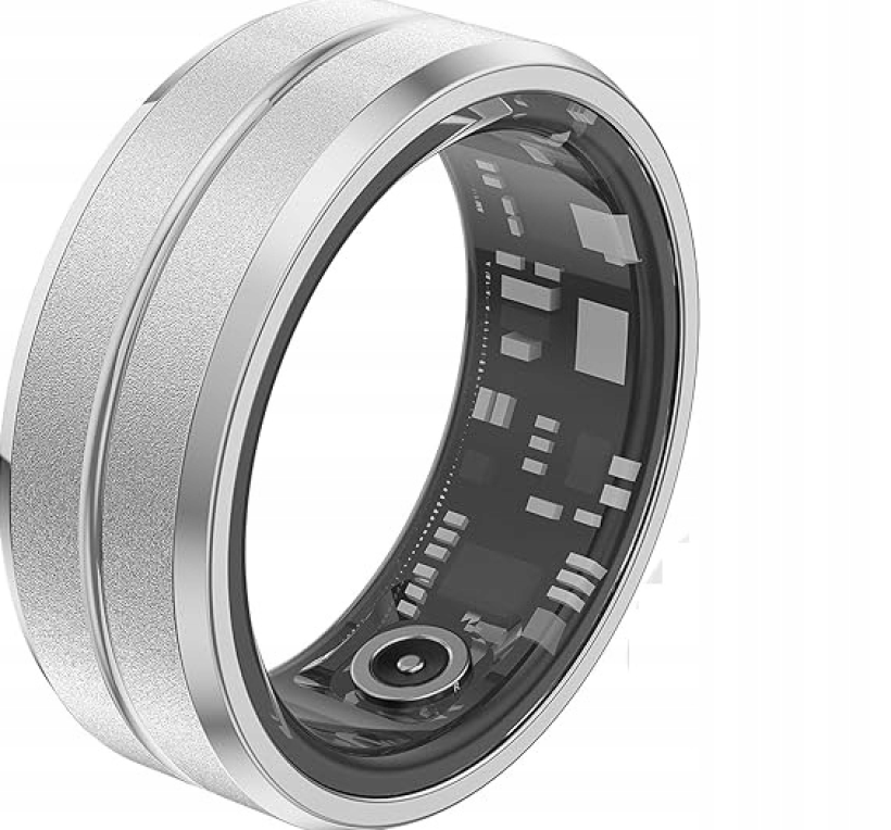 SMARTRING 19 MM SMART RING ROZ. 9 IP68 MONITOR SNU srebrny / powystawowy