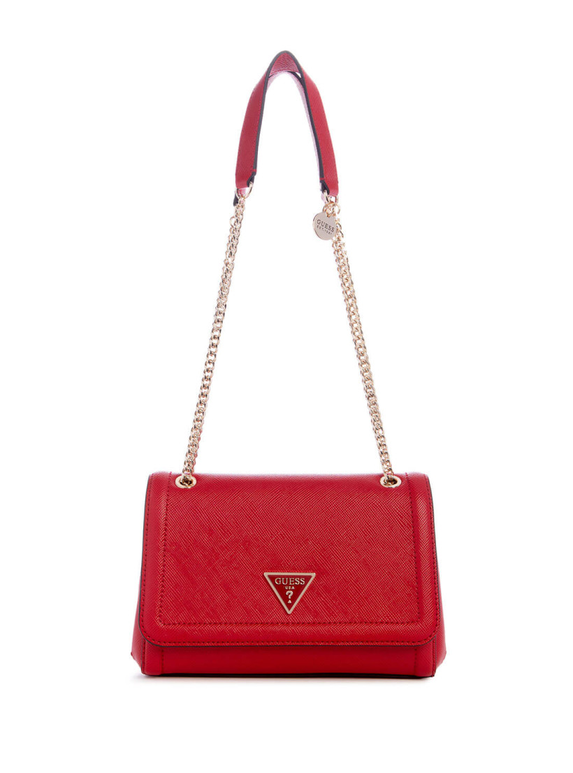 Czerwona torebka typu crossbody Guess