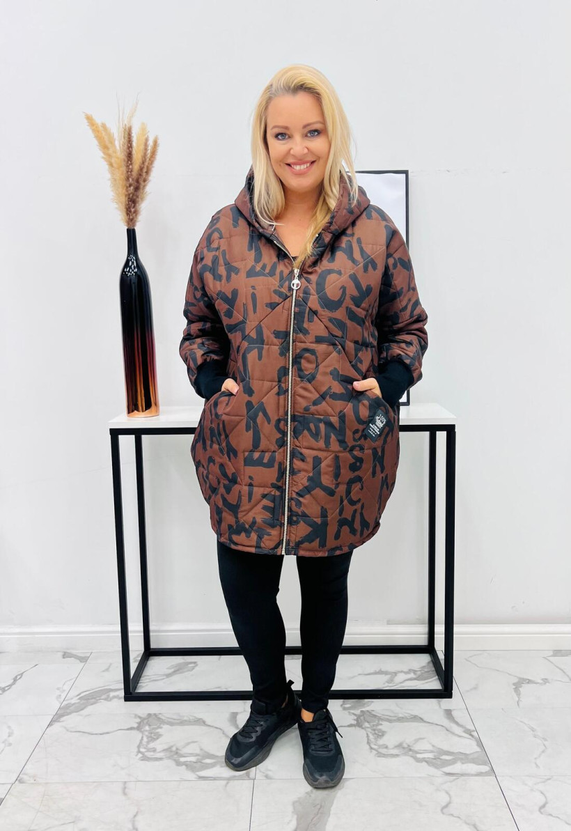 Kurtka przejściowa Plus Size LITERKI