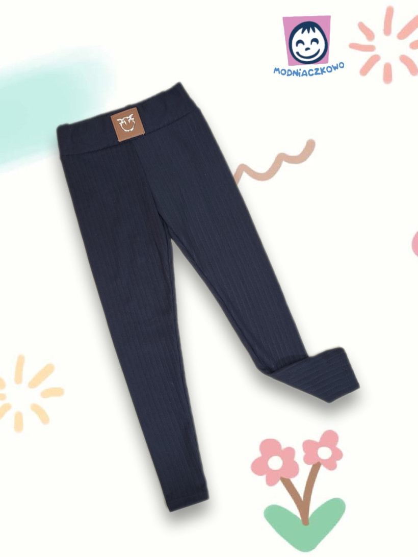 Spodnie Grubszy Prążek
