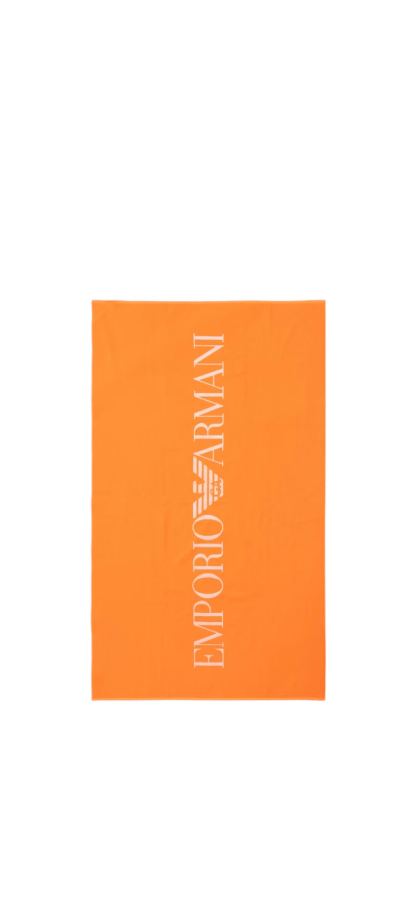 Ręcznik Emporio Armani 231772 4R451 orange plażowy