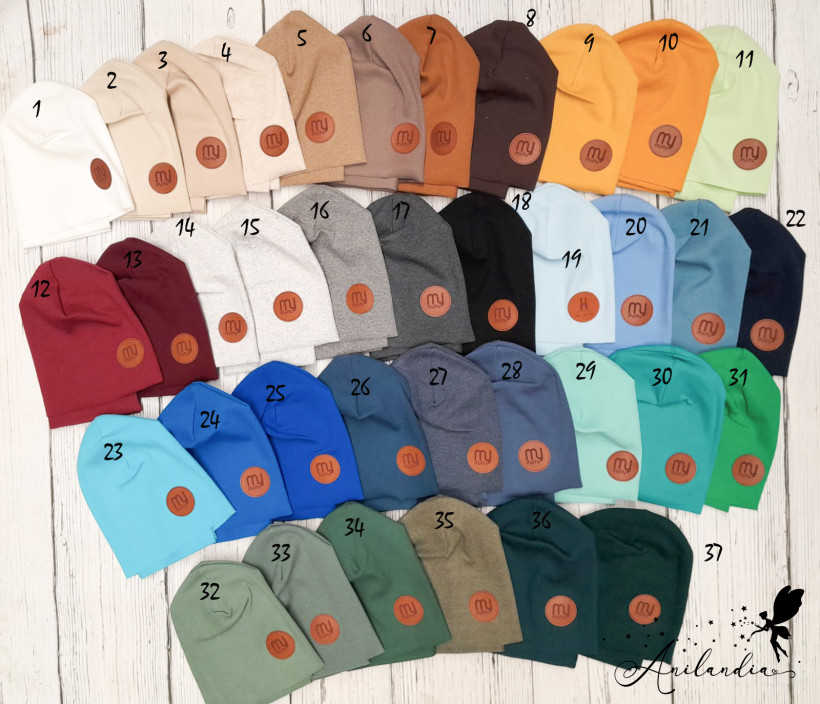 Komplet czapka+komin dla chłopca By mimi