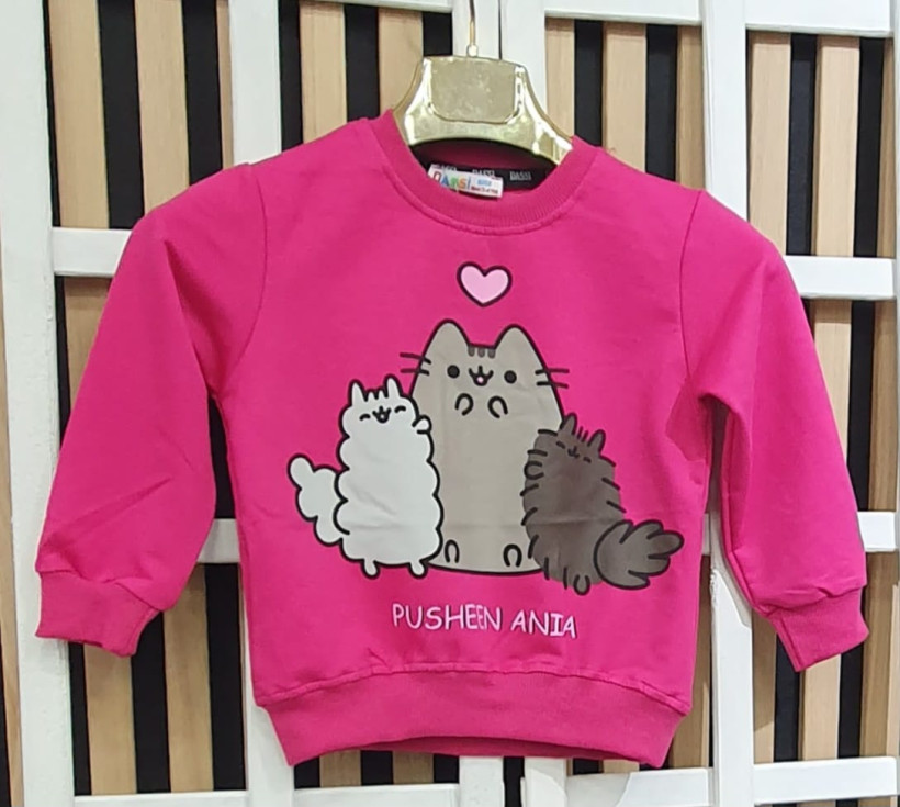 Bluza PUSHEEN fuksja 