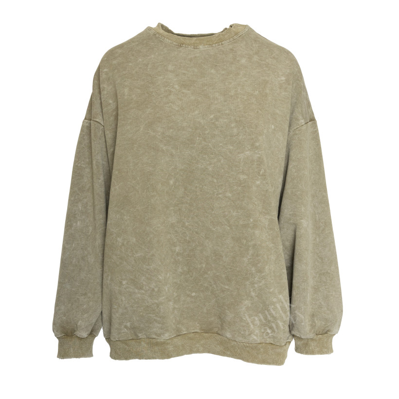 BLUZA DEKATYZOWANA OLIWKA 9880