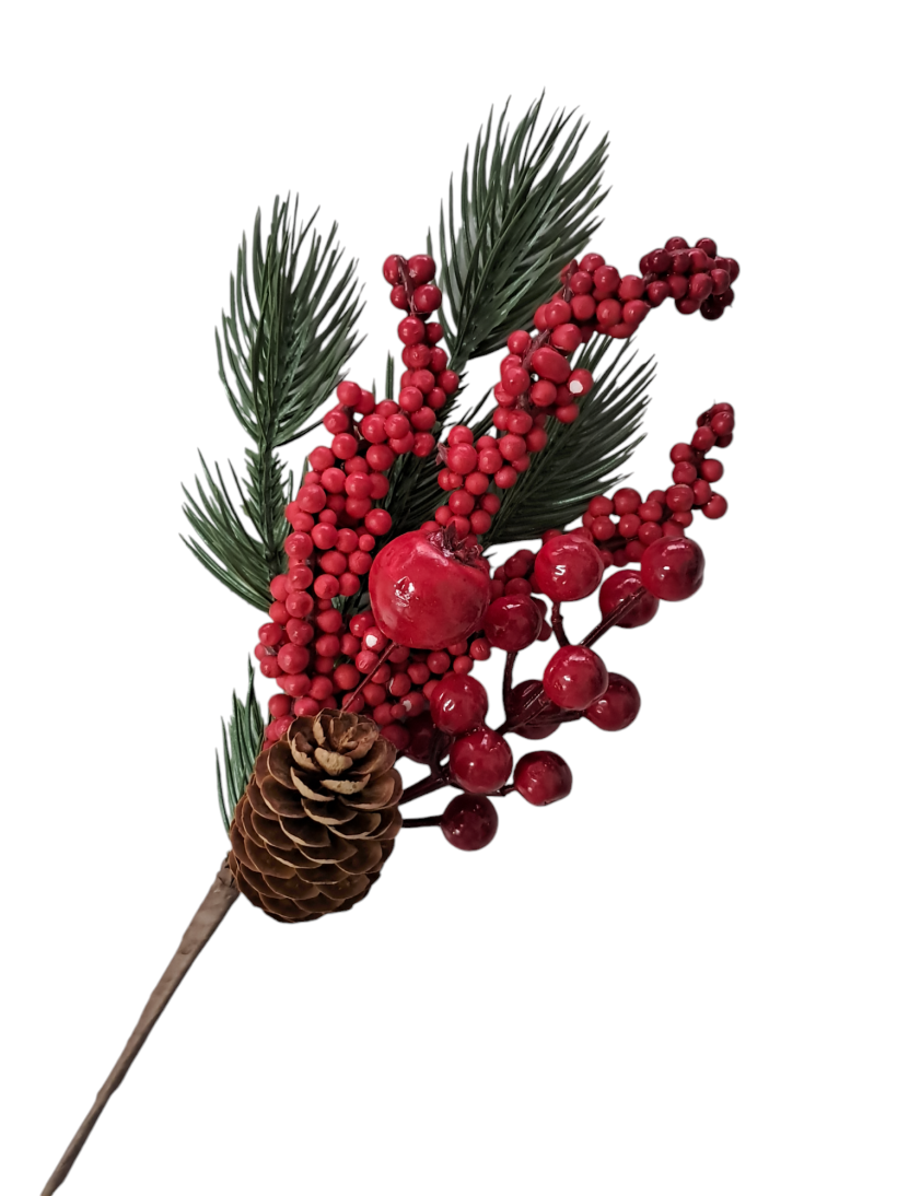 Gałązka bożonarodzeniowa 30cm PHX0010