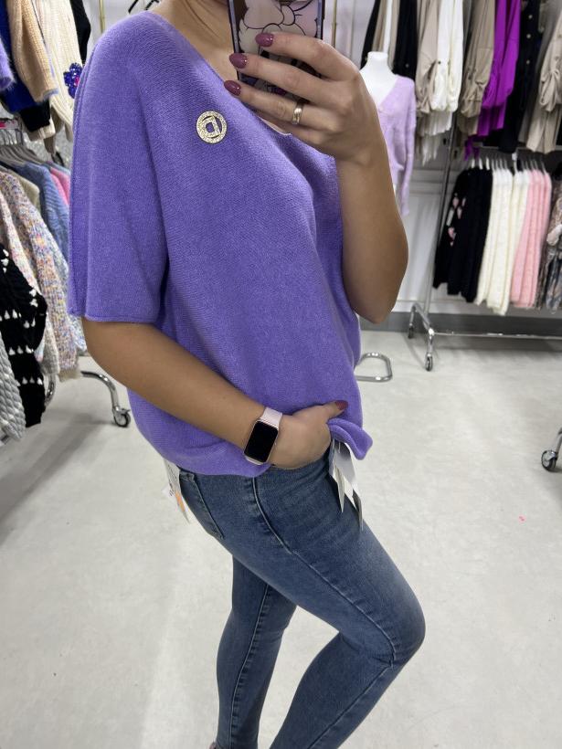 bluzka D lila