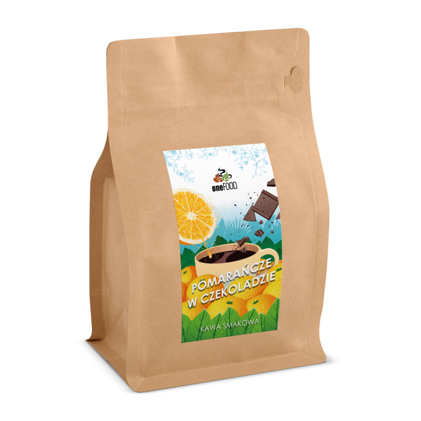 KAWA POMARAŃCZA W CZEKOLADZIE - 250g mielona