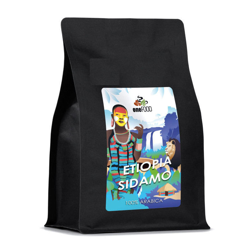 KAWA ETIOPIA SIDAMO - 250 g ziarno