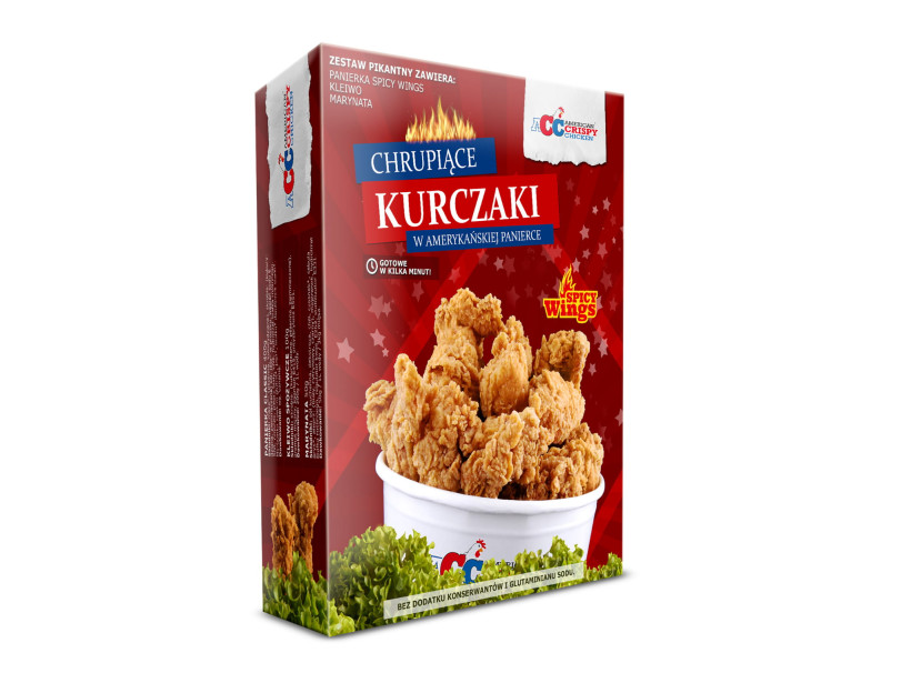 PANIERKA DO KURCZAKA OSTRA - ZESTAW NA 2.5 KG