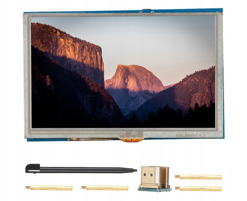 EKRAN WYŚWIETLACZ DOTYKOWY 5'' HDMI 800x480