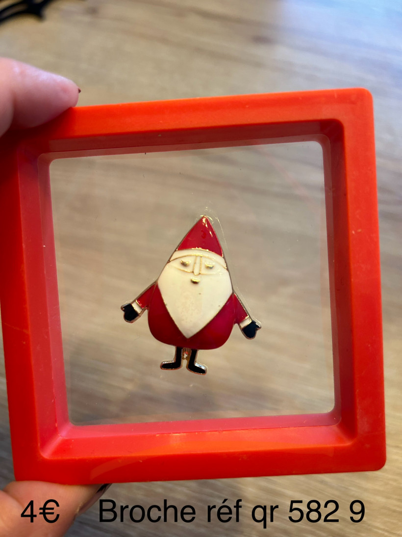 broche de noël