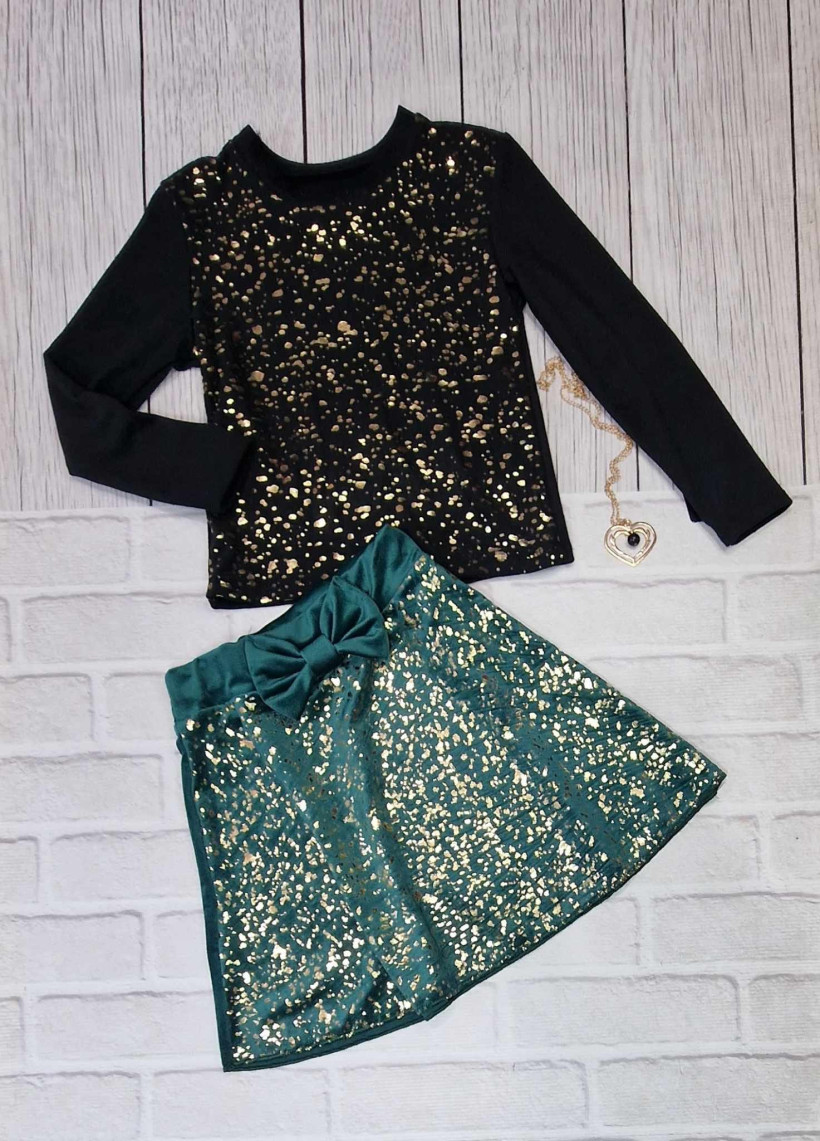 Spódnica nakrapiana