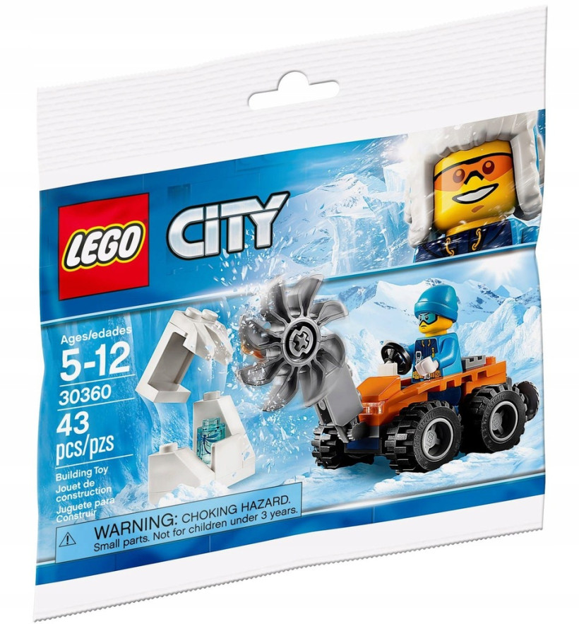 Lego City 30360 Klocki Arktyczna piła lodowa