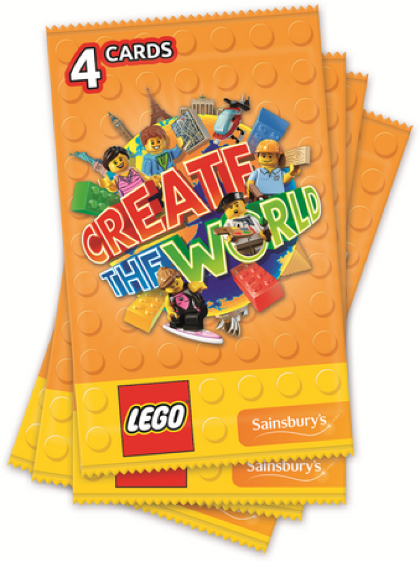 C12 Lego Create The World Karty 10 szt