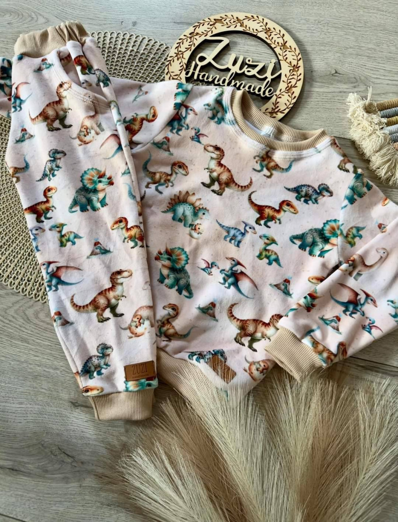 Dres welur Dinusie chłopiec od Zuzi