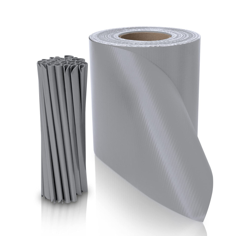 Paski prywatności Ubora 50 metrów x 19 cm, w tym 30 klipsów