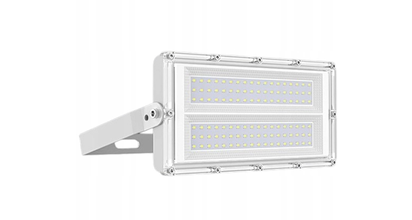 Projektor LED Lampa 100W 220V IP65 Wodoodporny 10000LM Białe Światło 6500K