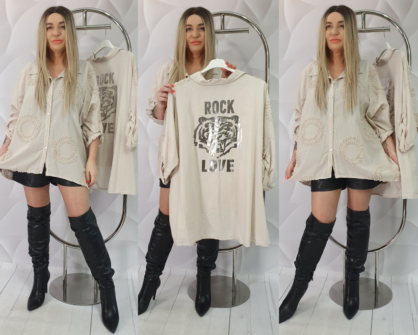 KOSZULA ROCK LOVE  07221 RB24 
