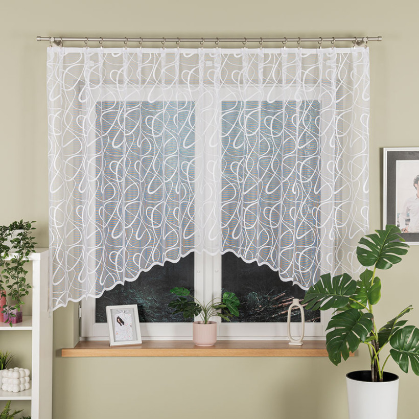 Firanka żakardowa odpasowana 300x140cm CELESTYNA 359271