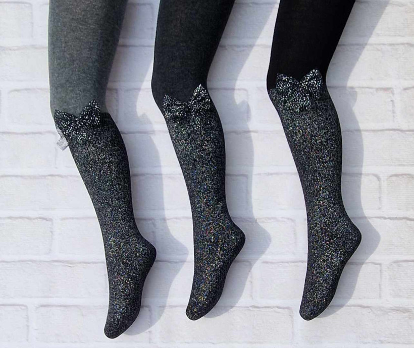 Rajtuzy kokarda gliter