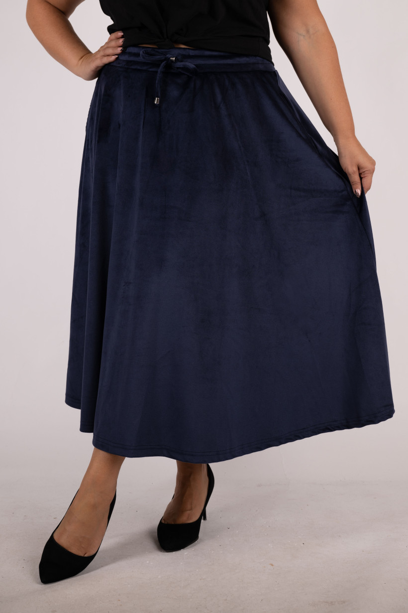 Spódnica Welur Plus Size