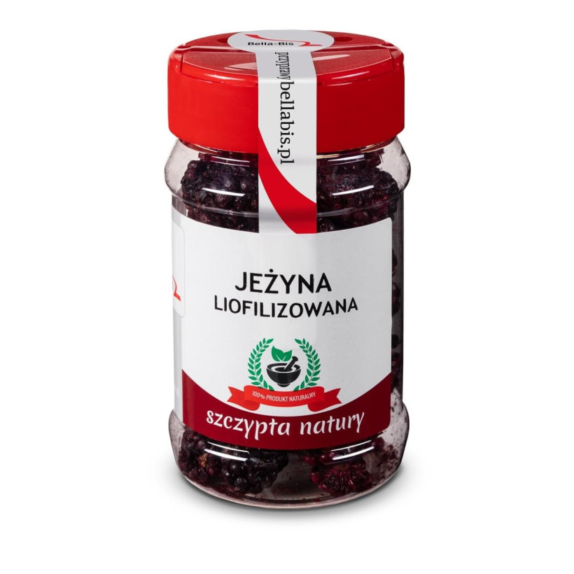JEŻYNA CAŁA LIOFILIZOWANA- Słoik 25 g