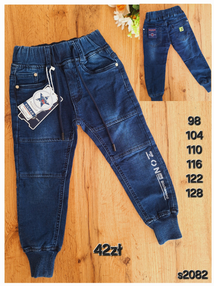 Spodnie chłopięce jeans miękki