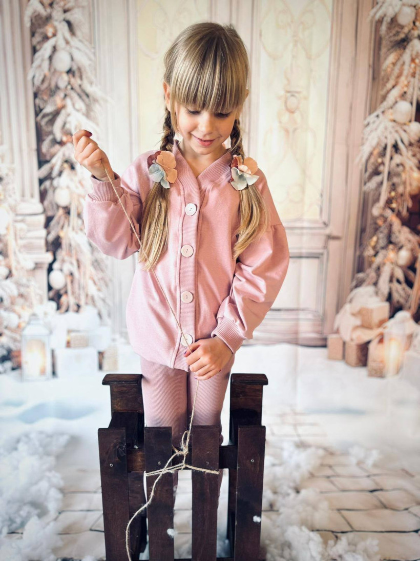 Kardigan różowy Aur&Rozi