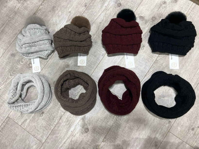 By o la la..! komplet czapka i komin