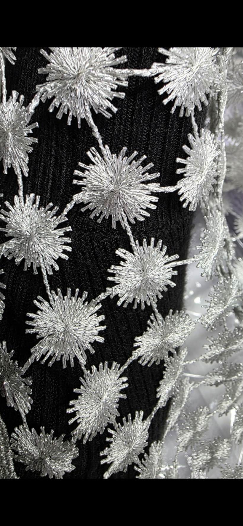 Obrus z gipiury śnieżny 110x160cm