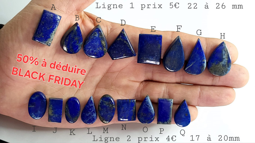 Cabochon Lapis lazuli