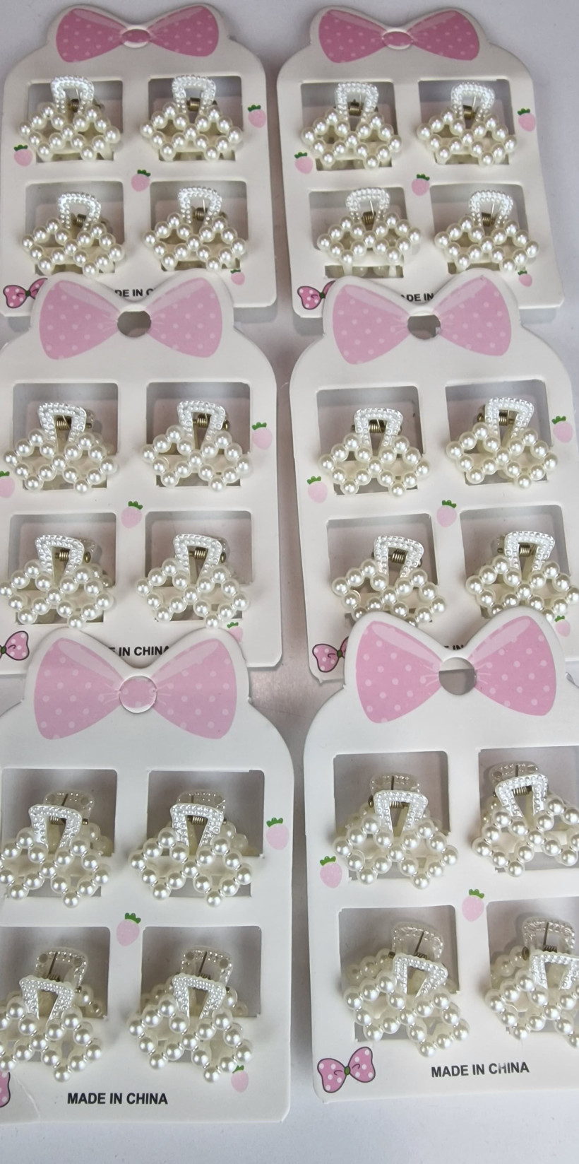 Spinki żabka perła