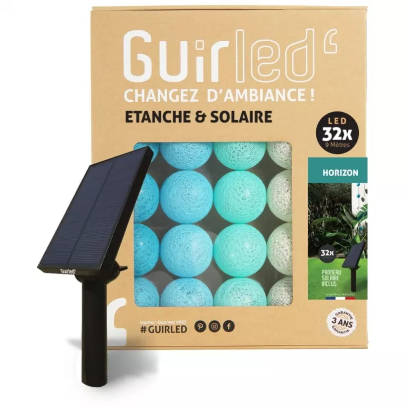 GuirLED Horizon Łańcuch świetlny 32 kule solarne