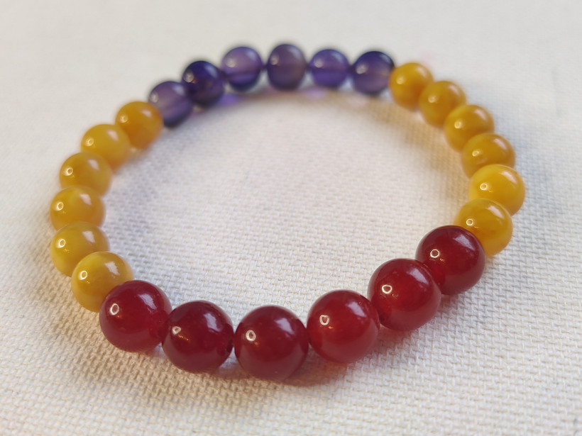 Bransoletka tricolor B79