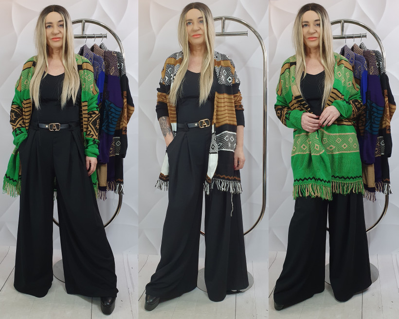 SWETER AZTEC  86319 RN12   %PRZECENA 