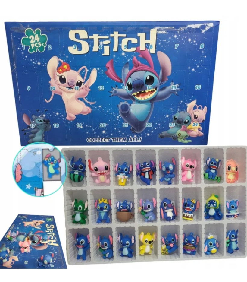 kalendarz adwentowy STICH figurki