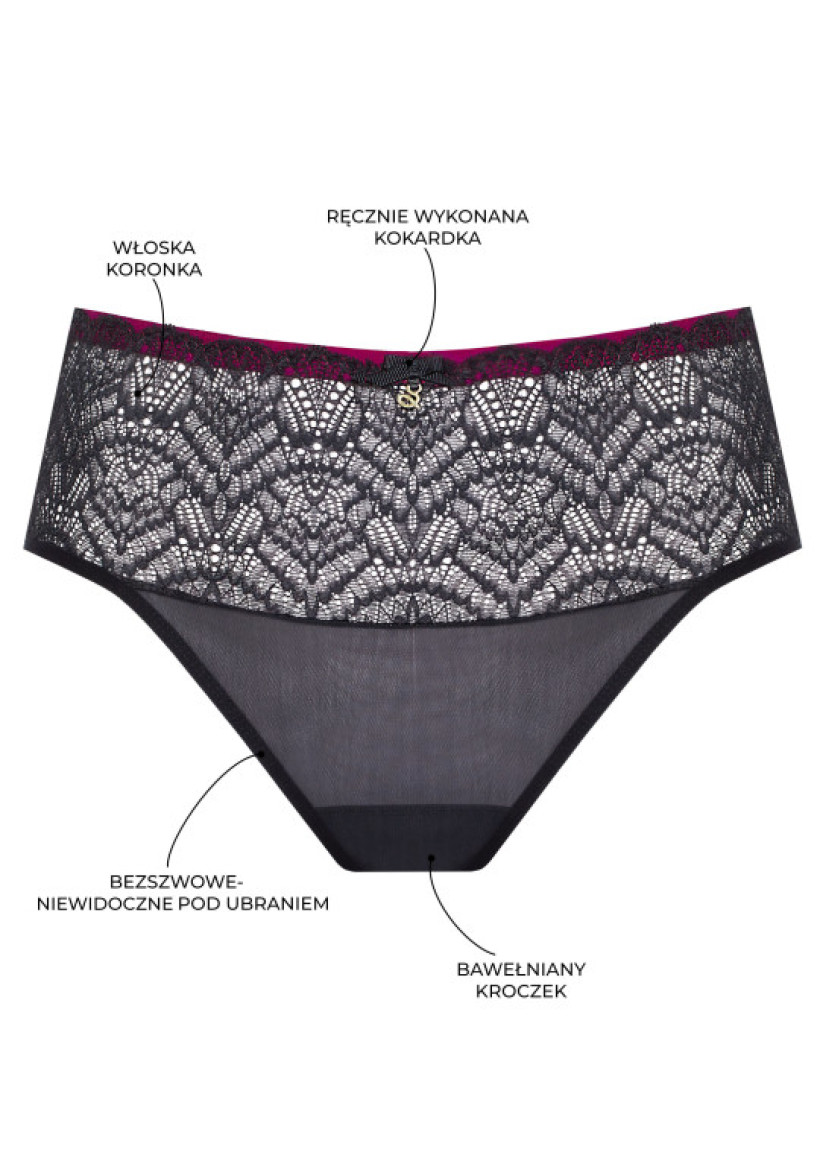 STRINGI CHARLOTTE C400 CZARNY