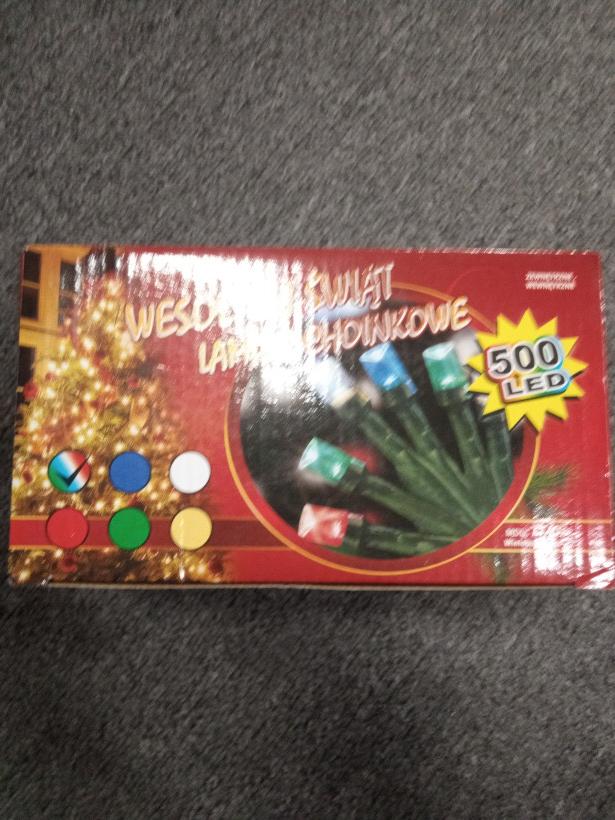 Lampki LED 500 zwykle