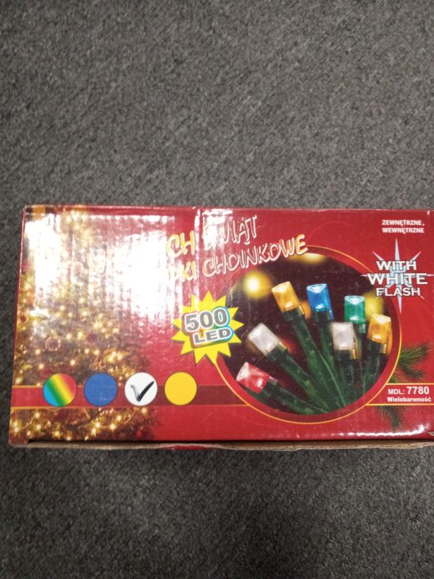 Lampki LED 500 flash