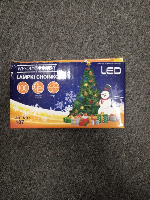 Lampki choinkowe LED 100